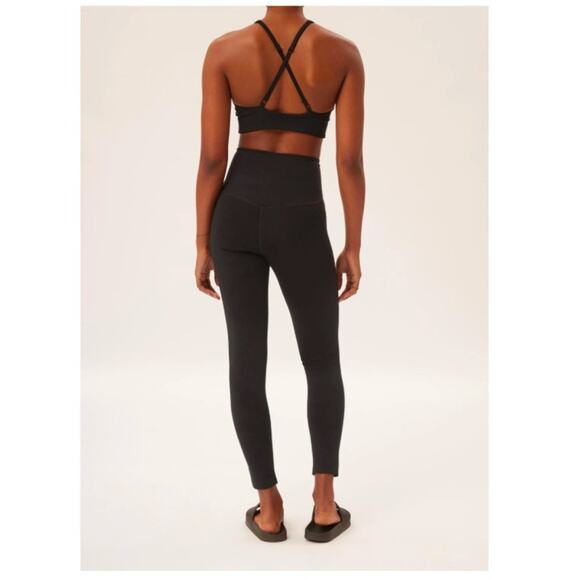 Black Girlfriend Collective High Waisted Compressive Full Length Leggings XS - Picture 6 of 11